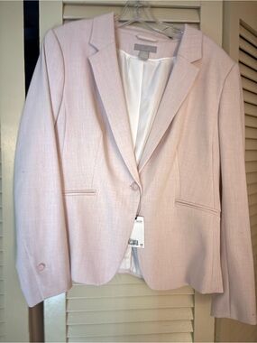 H&M Light Pink Single-Button Women's Blazer